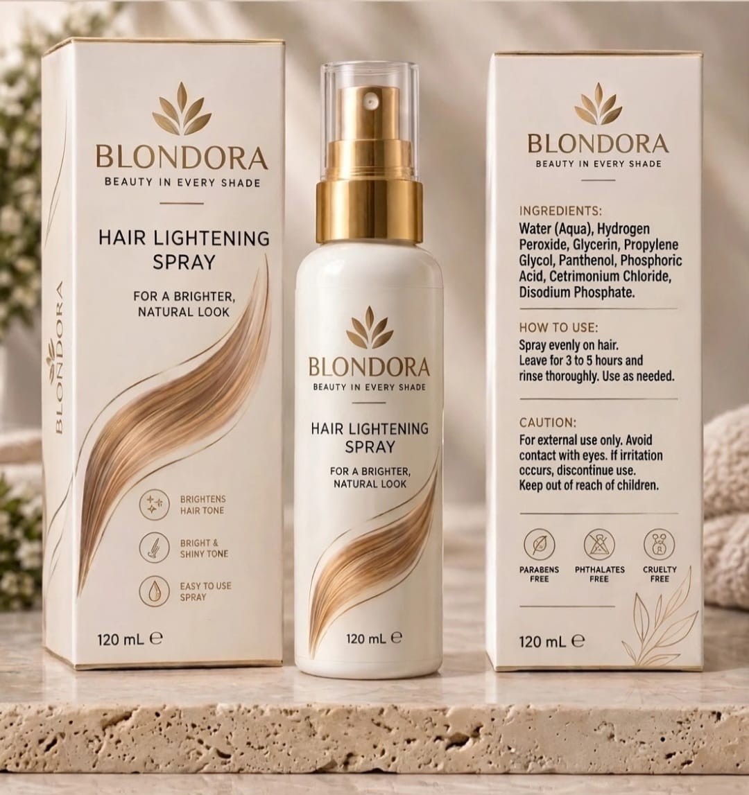 Blondora Natural hair Lightening spray 120ml